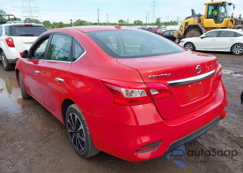 2017 Nissan Sentra Sv из США, поврежденный, VIN 3N1AB7AP1HL664506